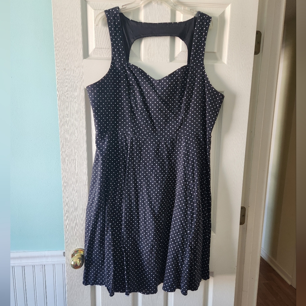 Torrid Polka Dot Sleeveless Dress